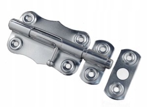 ZASUWKA DRZWIOWA UNIWERSALNA, ZASUWA,BLOKADA- 75mm