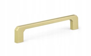 Uchwyt meblowy złoty mat nowoczesny 416 mm reling