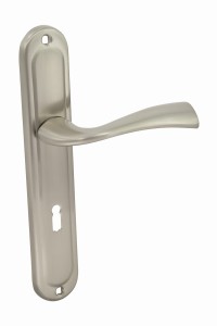 Klamka do drzwi IGA nikiel-satyna