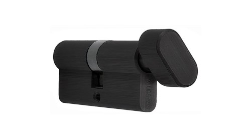 Czarna wkładka z gałką do drzwi-rozmiary