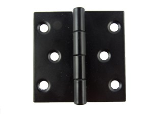 Zawias splatany czarny 50x50