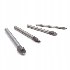 Wiertło do SZKŁA PŁYTEK CER. GLAZURY, SOLIDNE 4 mm