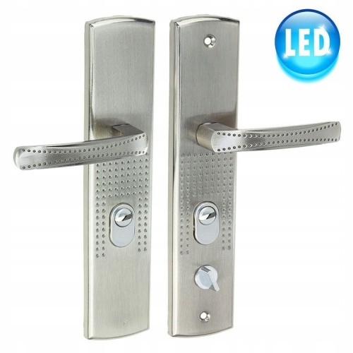 Klamka chińska XLD LED podświetlana roz.68 mm LEWA