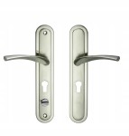 KLAMKA DO DRZWI CHIŃSKICH XLD rozstaw 68 mm PRAWA