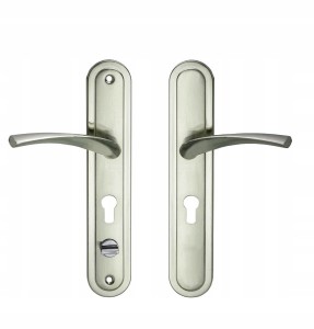 KLAMKA DO DRZWI CHIŃSKICH XLD rozstaw 68 mm PRAWA