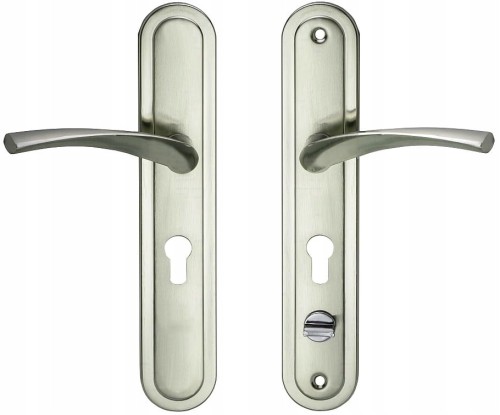 KLAMKA DO DRZWI CHIŃSKICH XLD rozstaw 68 mm LEWA