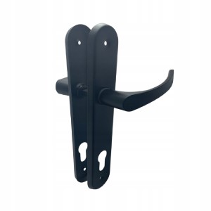 Klamka zewnętrzna FURTKI BISZKOPT czarna 72 Wkład