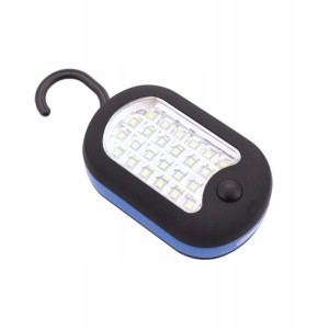 Latarka COB owalna na haczyku 5W magnes do namiotu