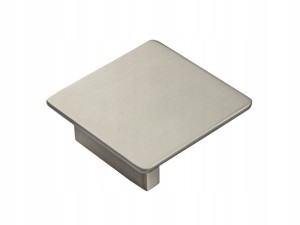 Uchwyt meblowy nowoczesny SREBRNY nikiel/inox 5 cm