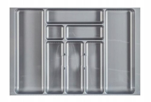 Wkład do szuflady 70 na sztućce 43x63cm Metalik