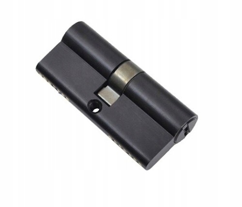 Czarna wkładka do zamka 30/30 z kluczami i śrubą ECO