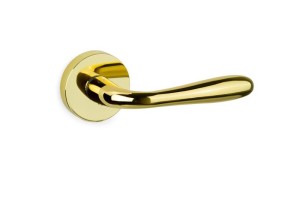 Klamka do drzwi KARO glamour złota połysk Premium