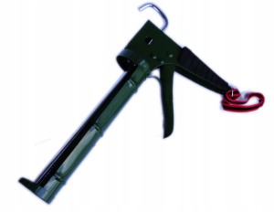 PISTOLET, WYCISKACZ silikonu, akrylu, SOLIDNY