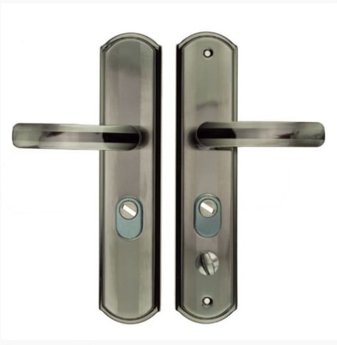 KLAMKA DO DRZWI CHIŃSKICH 1822 rozstaw 68 mm LEWA