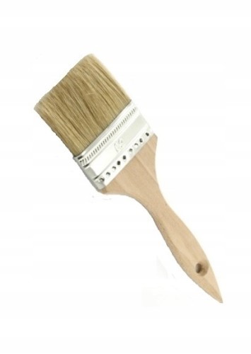 Pędzel płaski malarski ANGIELSKI 76 mm POLSKI buk