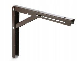 Wspornik Kątownik składany półkę L200 brąz 100kg