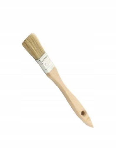 Pędzel płaski malarski ANGIELSKI 25 mm POLSKI buk