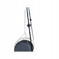 Grill ogrodowy RUSZT trójnóg 60 cm 187 wysoki Czarny