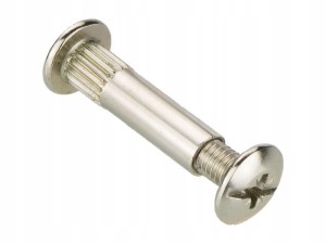 ZŁĄCZE MEBLOWE ŚRUBOWE Fi 8 do korpusów płyt 10szt