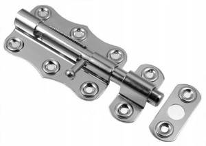 ZASUWKA DRZWIOWA UNIWERSALNA, ZASUWA,BLOKADA-100mm